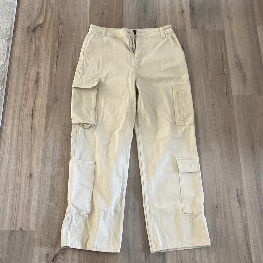 ASOS Design Beige Cargo Pants
